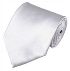 White Traditional Necktie